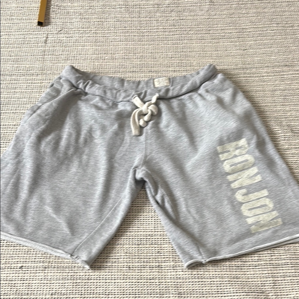 Ron Jon Gray Men's Sweat Shorts with Drawstring SZ Small